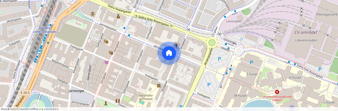 Järnvägsgatan 28, 703 62, Örebro