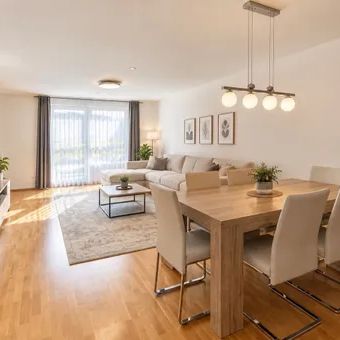 (reserviert) Helle 4-Zimmerwohnung mit Smart-Home-System im 23. Bezirk inkl. Terrasse - Photo 1