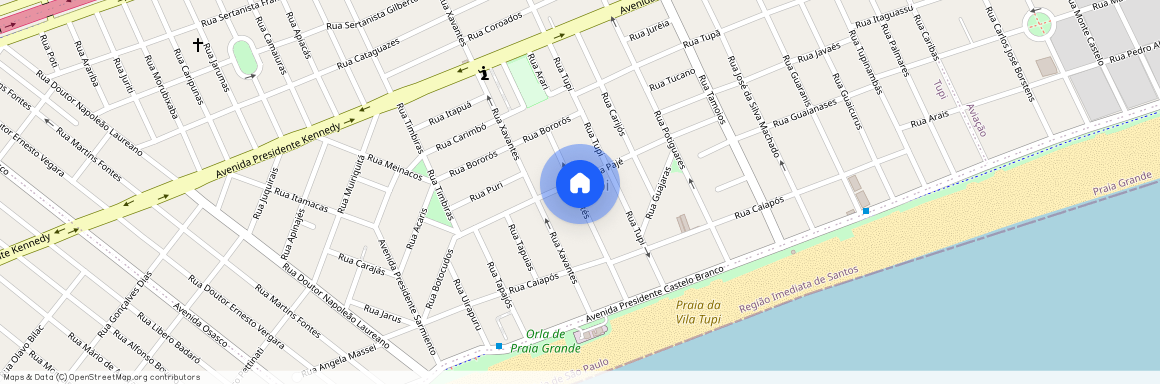 Avenida Caetes, 274, Praia Grande, Praia Grande - SP, 11703-270, Brazil