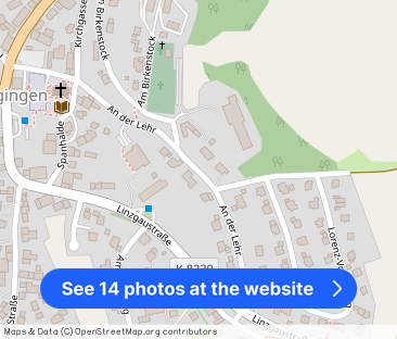 Voll möblierte 2-Zimmer-Wohnung mit Balkon + Stellplatz für Pendler - Photo 1