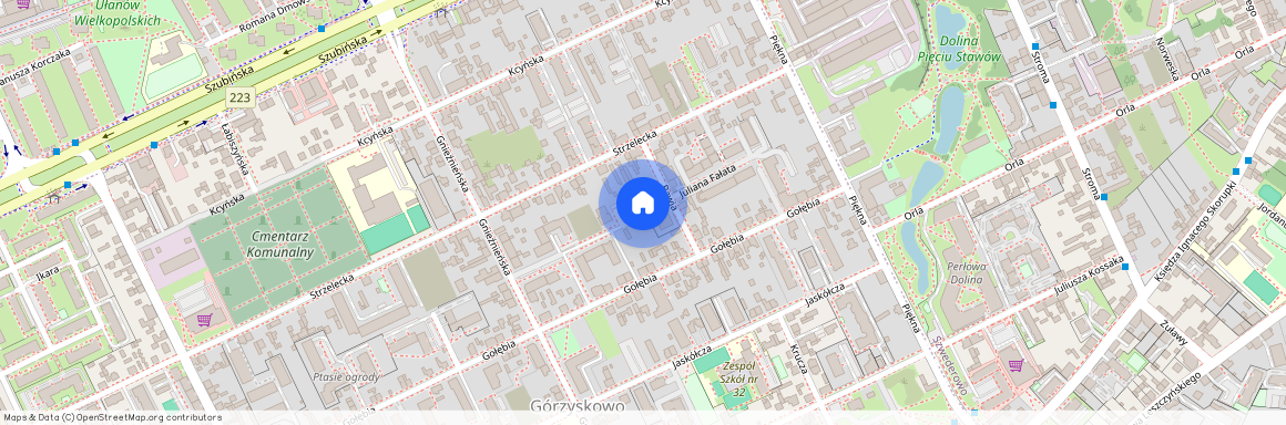 ul. Juliana Fałata, Górzyskowo, Bydgoszcz, kujawsko-pomorskie