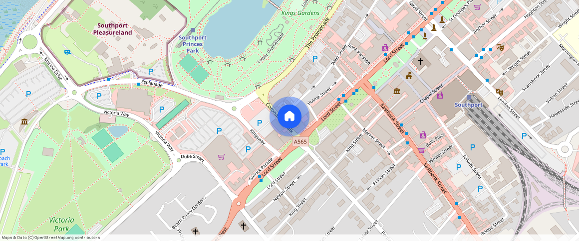 TO LET - Coronation Walk, Southport Town Centre - ** Bedroom Furnished Apartment