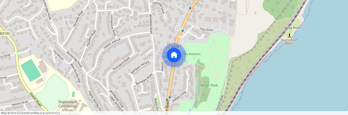 Dawlish Road, Teignmouth, TQ14