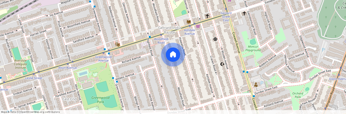 243 Woodfield Road Unit# First Floor, Toronto
