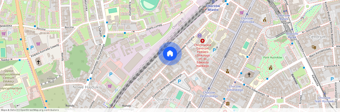 Centrum, ul. Władysława Truchana, Chorzów