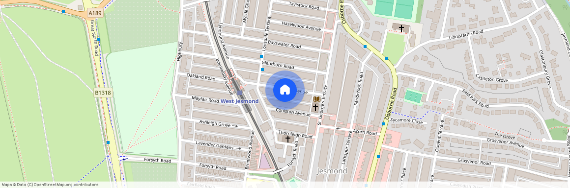 Sunbury Avenue, Jesmond, Newcastle upon, Newcastle, NE2