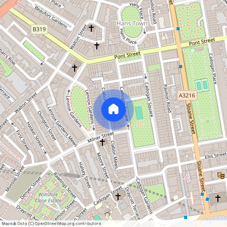 Penthouse, Cadogan Square, SW1X