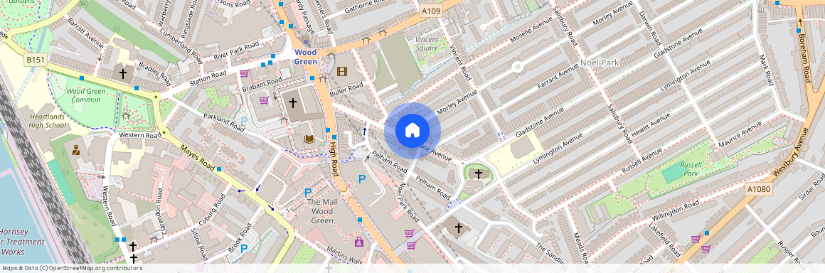 Gladstone Avenue, N22, Wood Green, London, N22