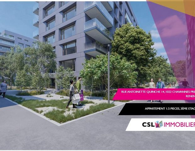 1.5 Zimmer, 34 m², 3. Stock - Photo 1