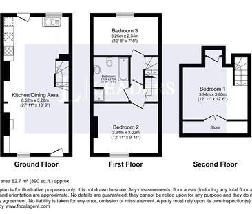 3 bedroom house to rent Queen Street, Cirencester, GL7 - Photo 2