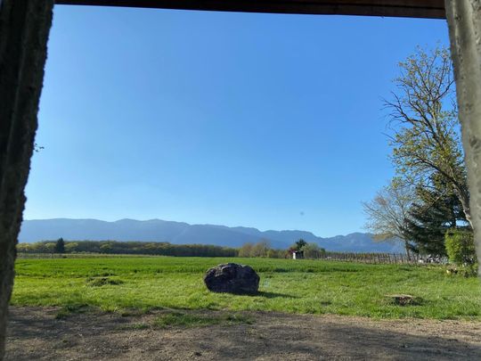 Single-story villa with unobstructed views of the town of Collex-Bossy. - Photo 1