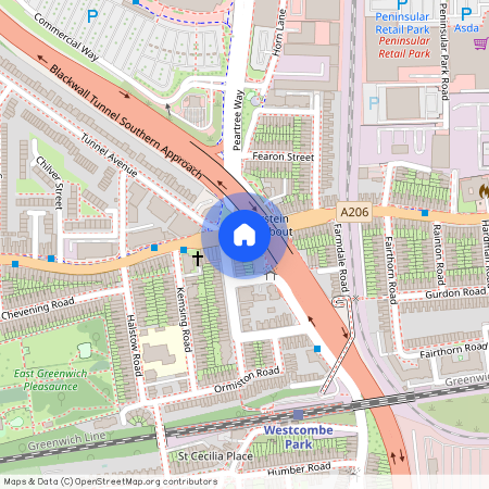 Woolwich Road, Greenwich, London, SE10