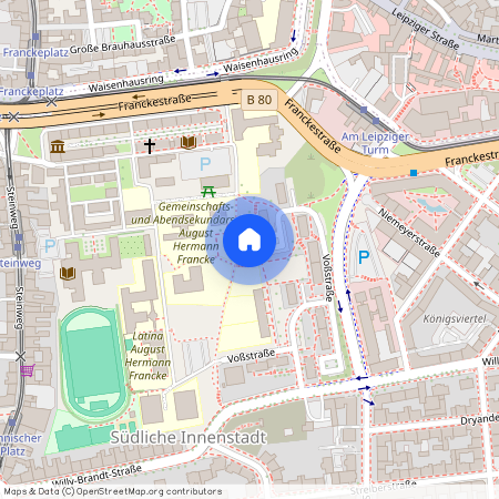 Voßstr. 10, 06110 Sachsen-Anhalt - Halle