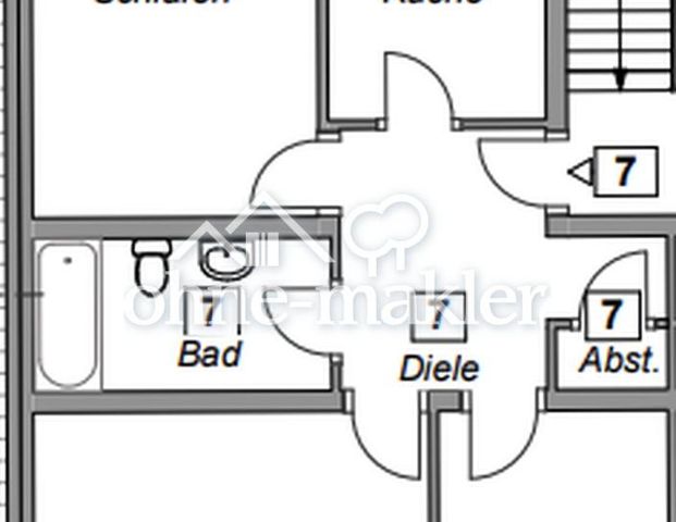 WE 7, GA 11 Renovierte 3-Zimmer Wohnung in Wuppertal-Barmen - Foto 1