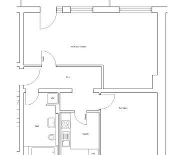 Burgundenplatz 1, 1 R - Schöne 2-Zimmer Wohnung mit Tageslichtbad u... - Foto 2
