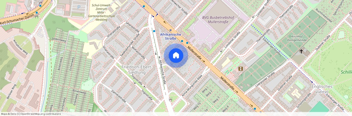 Müllerstr. 97 D, 13349 Berlin OT Wedding
