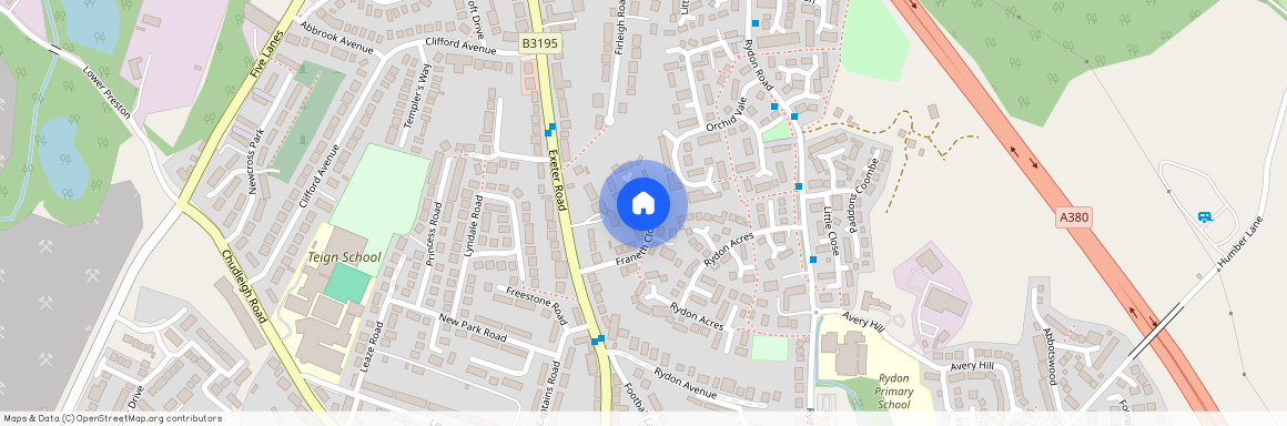 Franeth Close, Kingsteignton