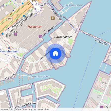 Havneholmen 62, 1. mf., 1561 København V