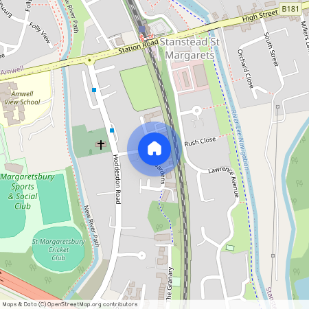 Sanville Gardens, Stanstead Abbotts, WARE