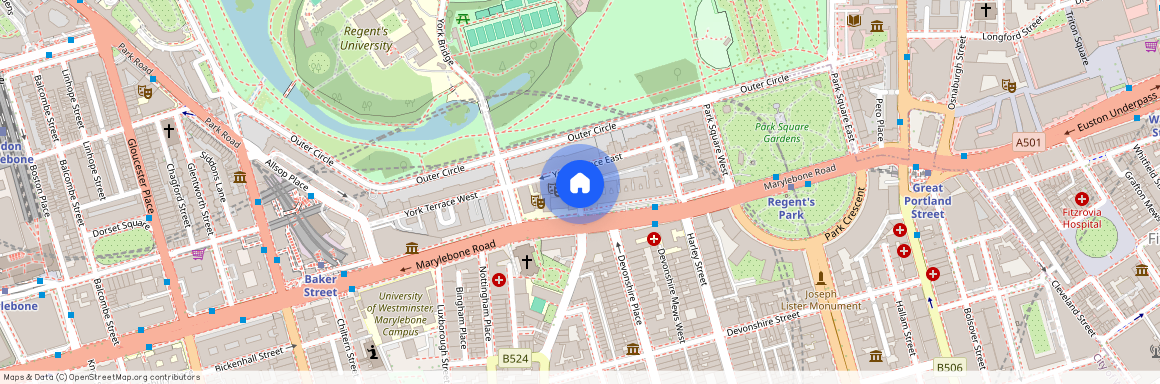 Harley House Marylebone Road, Regents Park, London, NW1