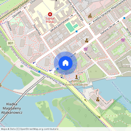 ul. Stefana Okrzei, Stara Praga, Praga-Północ, Warszawa, mazowieckie