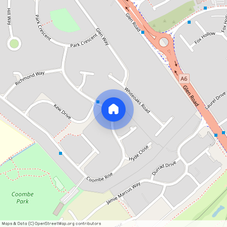 Coombe Rise, Oadby, Leicester, Leicestershire, LE2