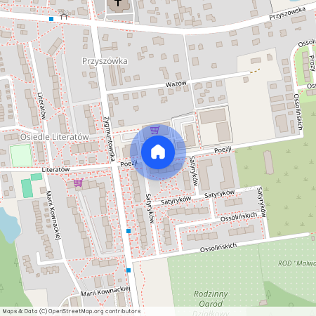 ul. Poezji, Łabędy, Gliwice, śląskie