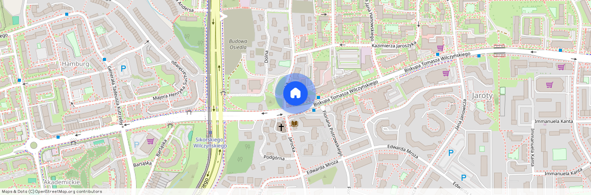 ul. Jarocka, Jaroty, Olsztyn, warmińsko-mazurskie