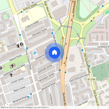 Gladstone Terrace, Gateshead NE8