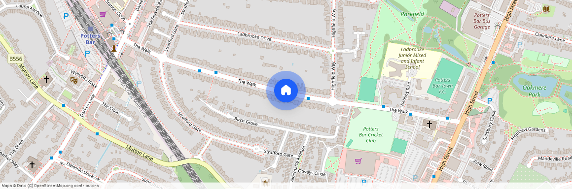 The Walk, Potters Bar EN6