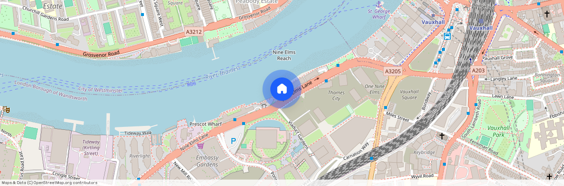 Riverside Court, Vauxhall, SW8