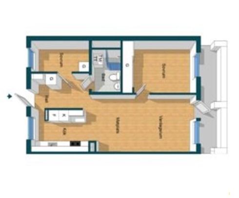 Kullavägen 45 - Foto 1