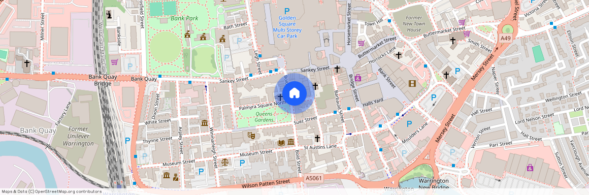 Bold Street Warrington, gton, WA1 1DN