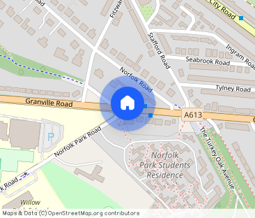 Bills Included,Granville Road, Norfolk Park, Sheffield, S2 - Photo 1