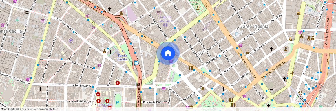 Avenida São João, República, Santa Cecília, São Paulo
