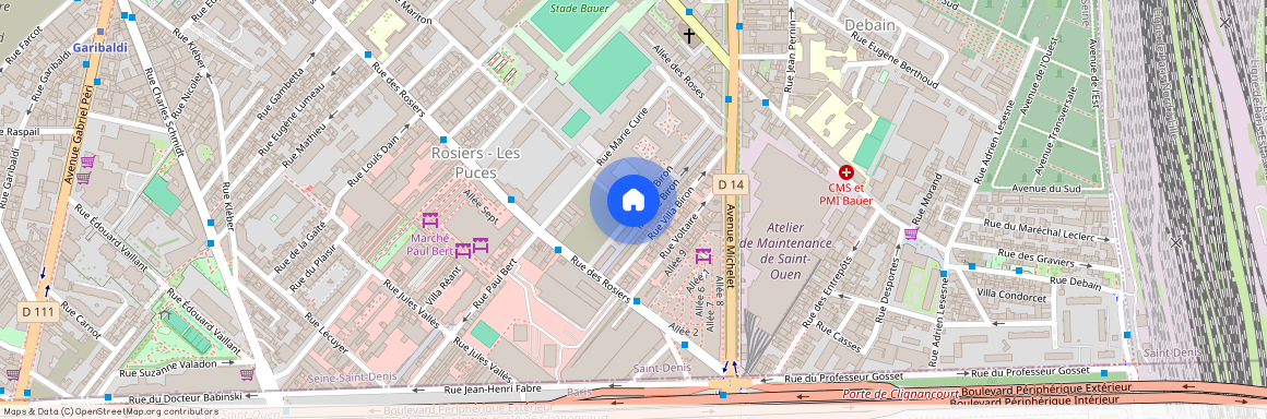 15 Rue Biron, 93400 Saint-Ouen-sur-Seine, France