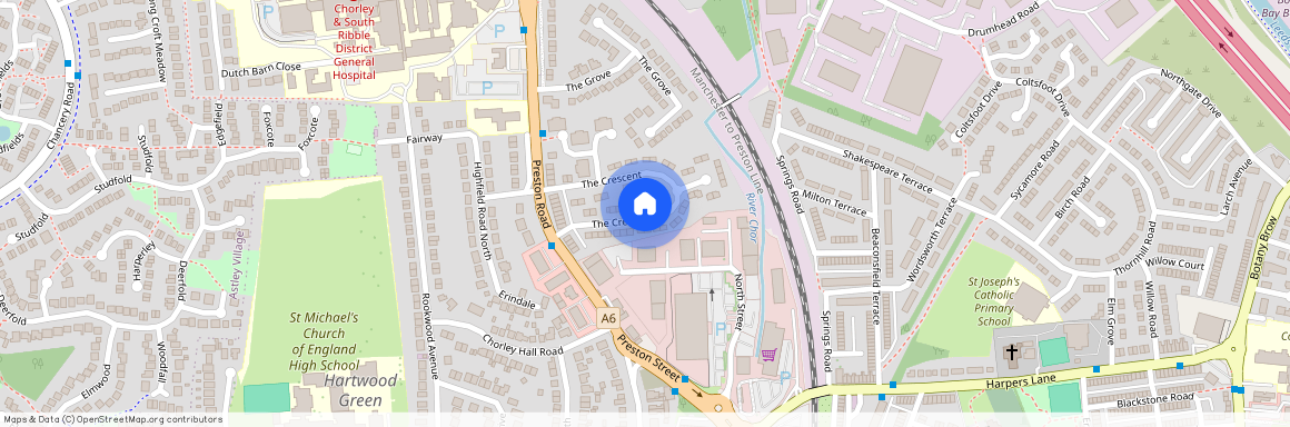PR7 1PX, Chorley