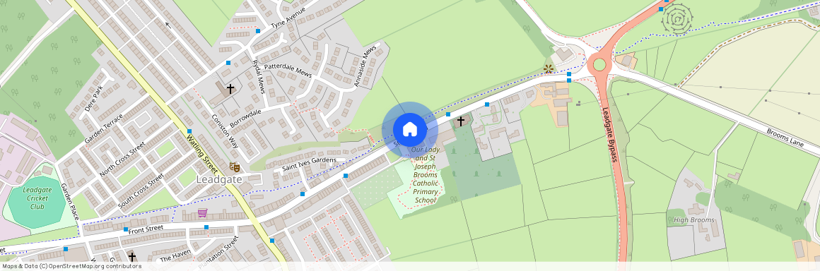 St. Ives Road, Consett, County Durham, DH8