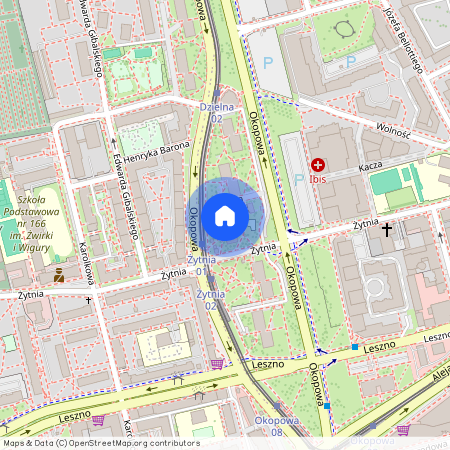 ul. Okopowa, Nowolipki, Wola, Warszawa, mazowieckie