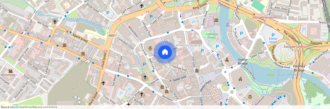 St. Marys Gate, Derby, Derbyshire, DE13FS