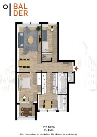 Kosmosgatan, Göteborg - Foto 3