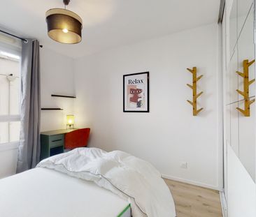 Villeurbanne Réguillon — Chambre Privée 2 - Photo 2