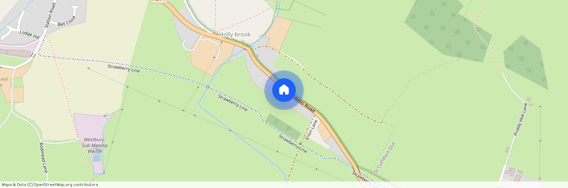 Hollybrook, Westbury Sub Mendip, Nr Wells, Somerset