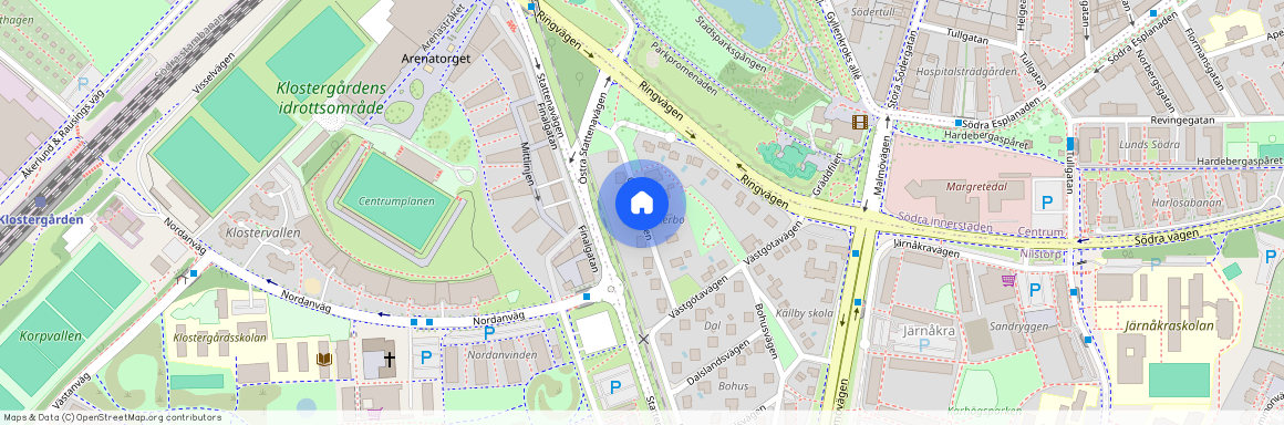 Östgötavägen, Lund