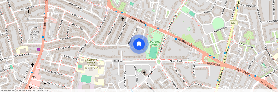 111 Poynders Gardens, London SW4 8PF, United Kingdom