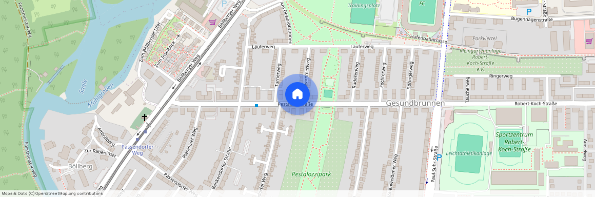 Pestalozzistr. 14, 06128, Halle (Saale) Ot Gesundbrunnen