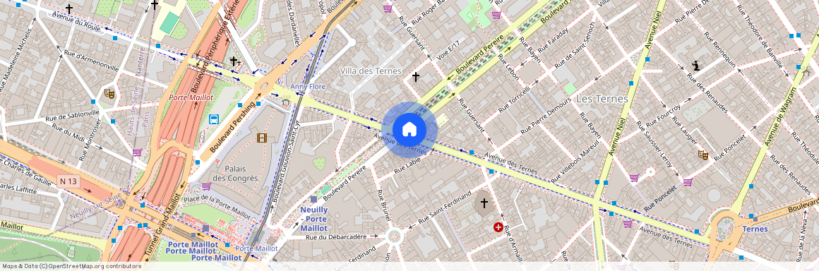 Ternes-Maillot, Paris 17Ème