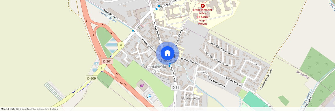 95570, Moisselles