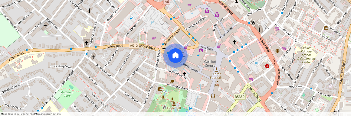 Market Street, Loughborough, LE11