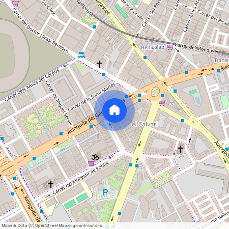 Avenida General Avilés 11, piso 2, puerta 6, 46015 Valencia, benicalap